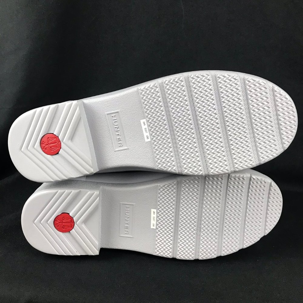 Hunter Boots White Glossy Chelsea Booties NEW Sz 6 - Picture 8 of 8